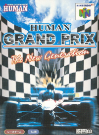Human Grand Prix JP Nintendo 64 JP box art